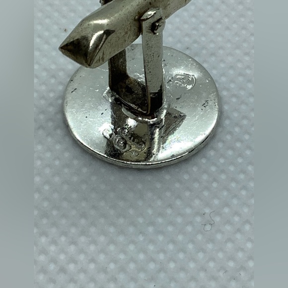 Vintage Sterling Silver 925 Aztec-Mayan Calendar Cufflinks - Picture 4 of 7